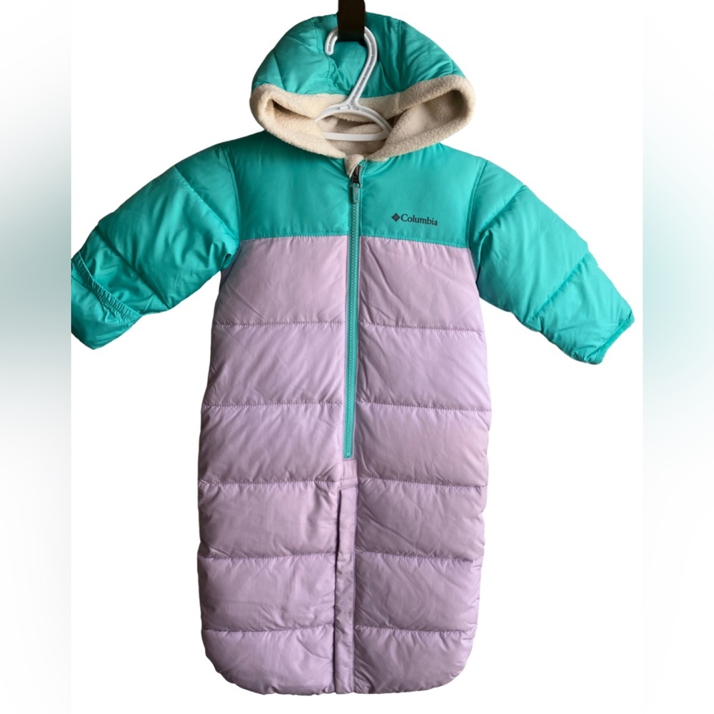 Columbia pike lake convertible baby bunting snowsuit 12-18 months